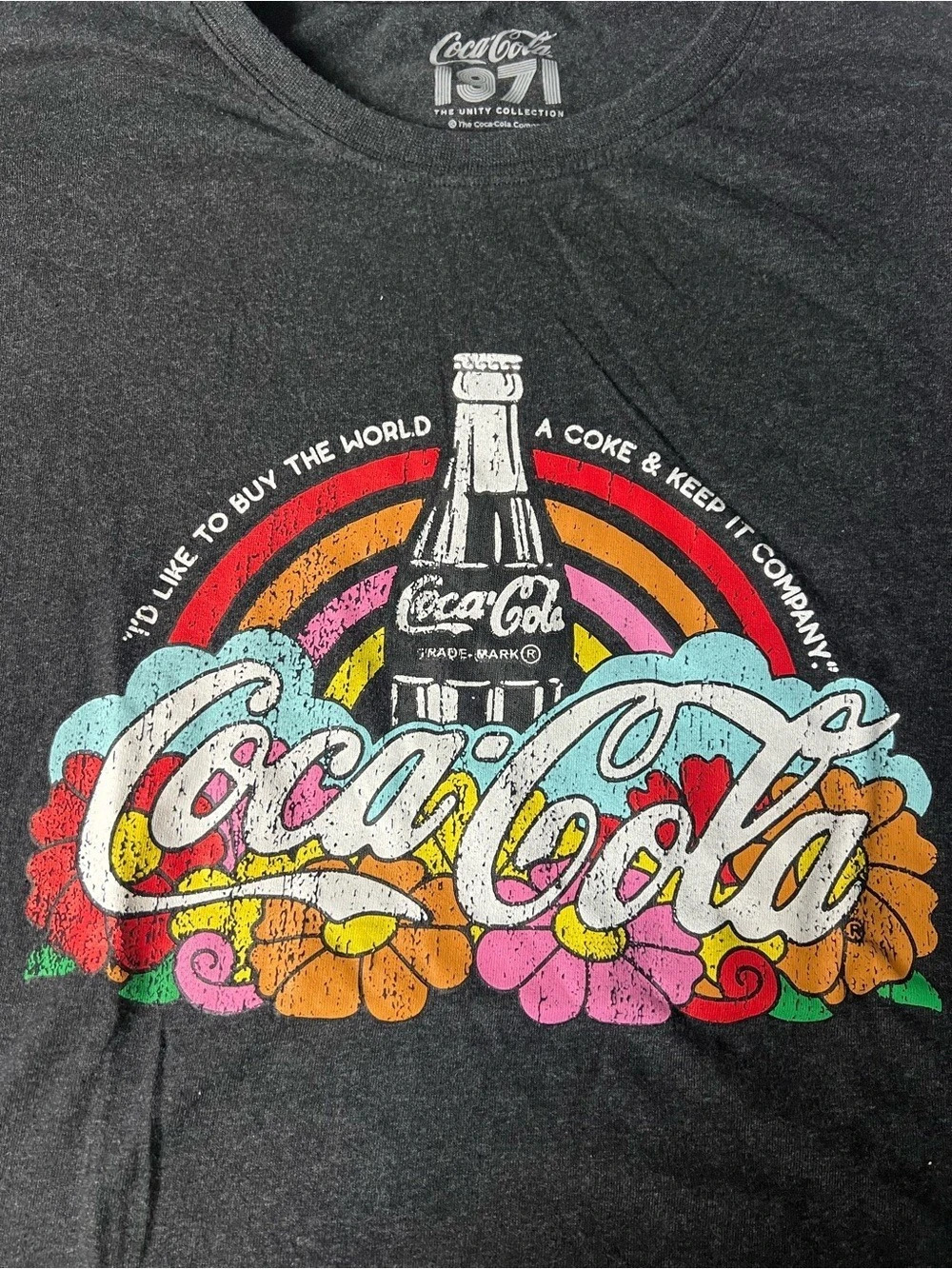 Coca-Cola Unity Collection Graphic Tee Medium - Picture 2 of 3